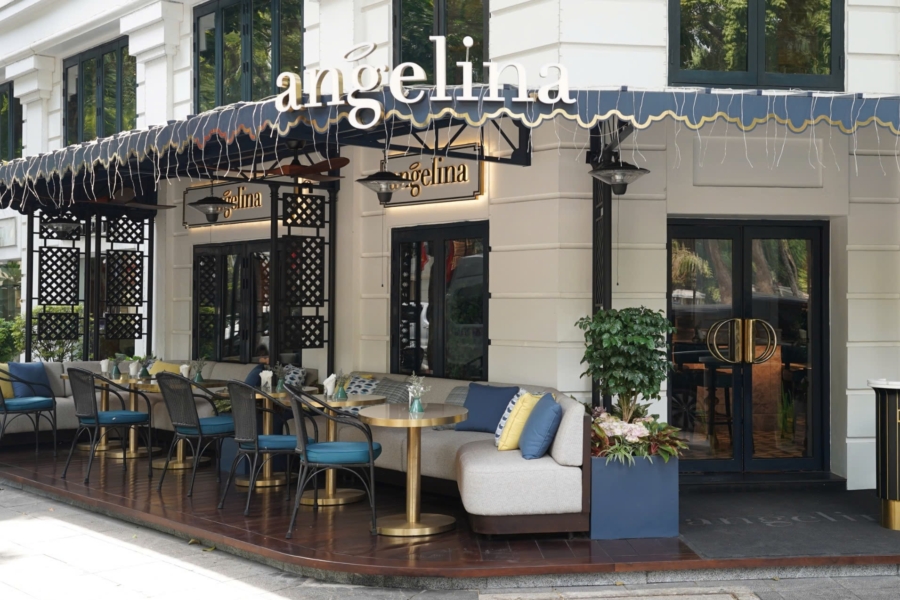 Weekend brunch at angelina