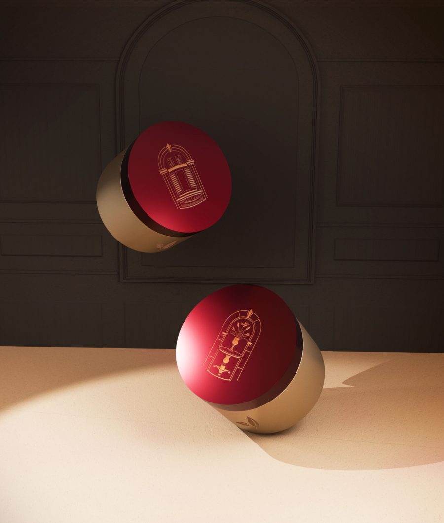 Six-piece VVIP Metropole Premier Lacquer Box with Emperor Lotus & Jasmine tea - Image 2