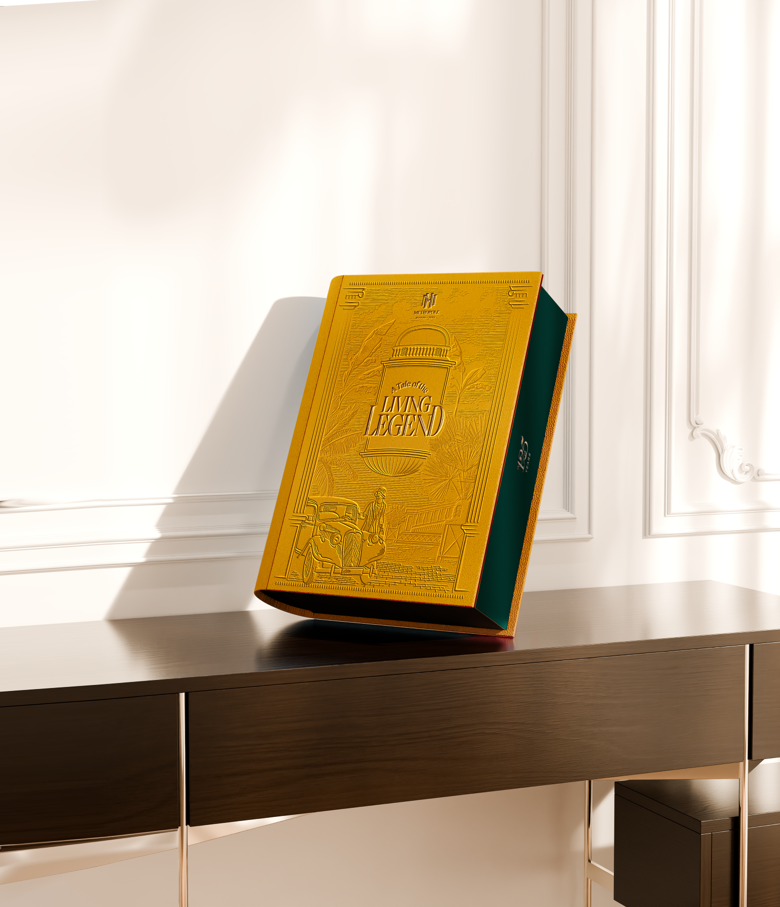 Four-piece Box (150g each) with a Metropole Heritage Plate - Image 2